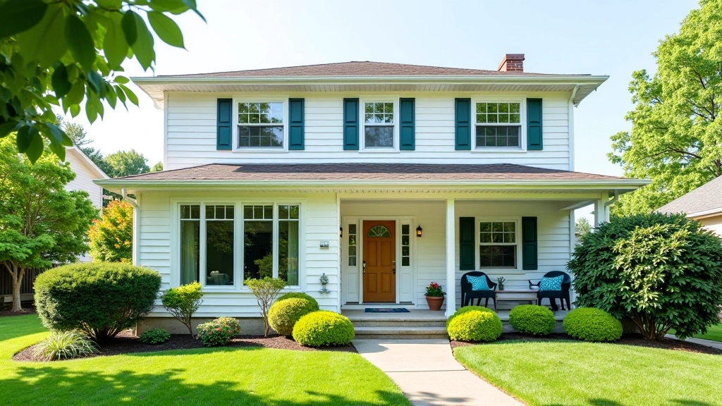 Home with new energy-efficient windows and updated insulation