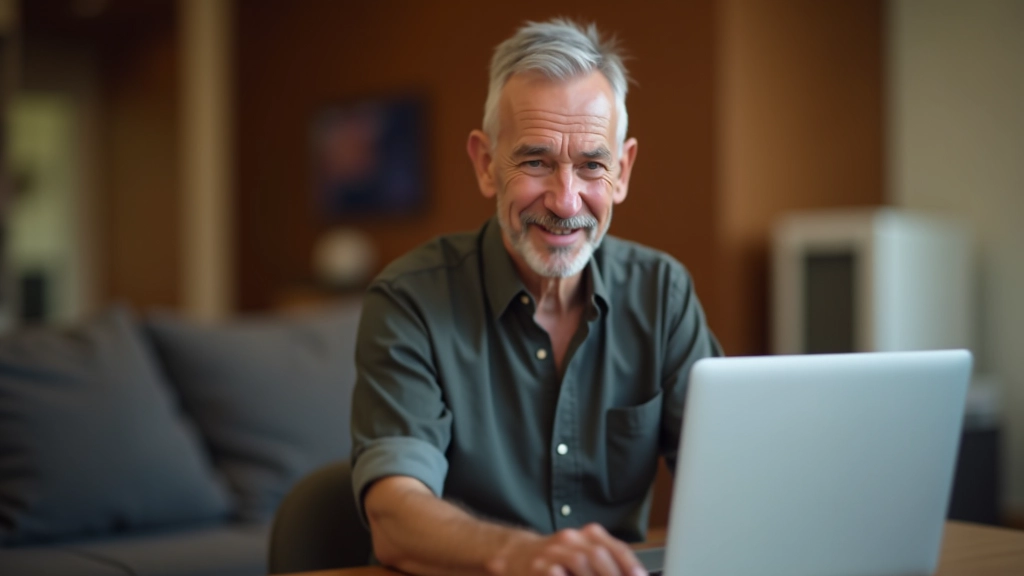 Person on laptop checking Parkrun website to find local running events in their area